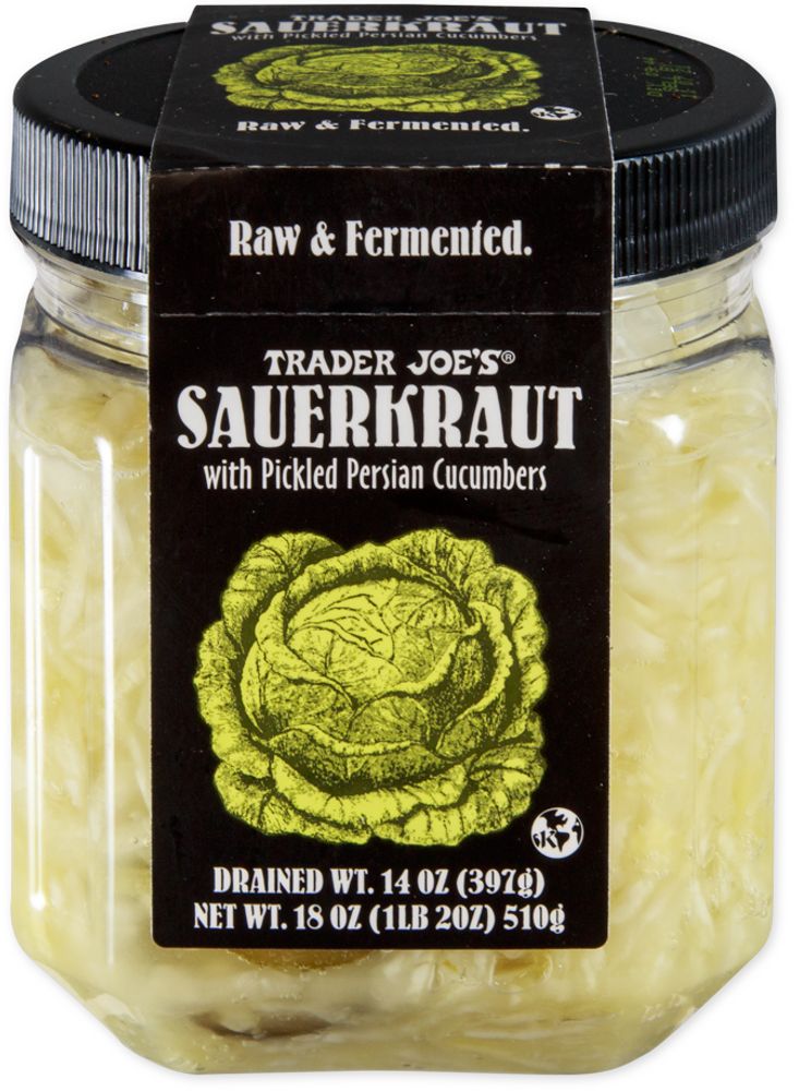 Trader Joes Sauerkraut with Pickled Persian Cucumbers The Summit