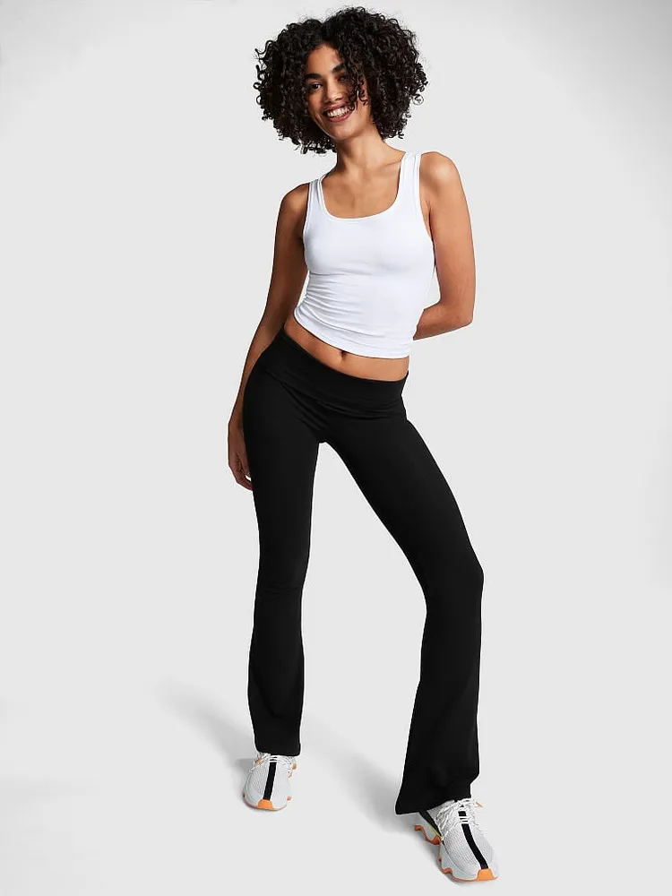 Cotton flare on sale leggings