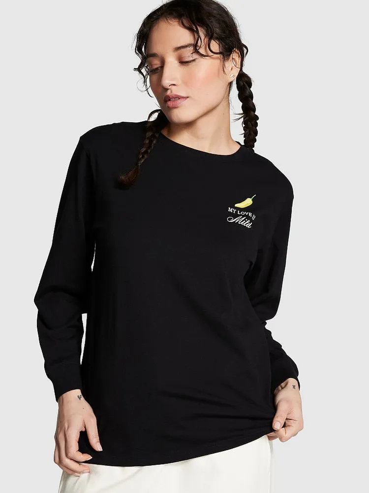 Long sleeve campus tee 2025