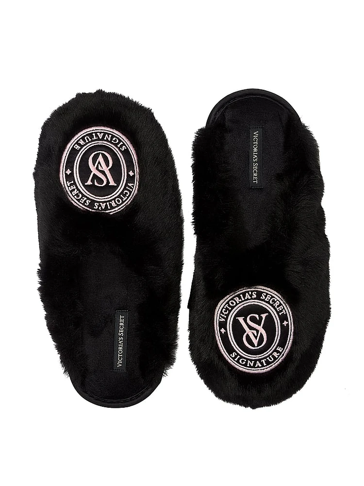 VS Closed-Toe Faux Fur Slippers | Mission Valley