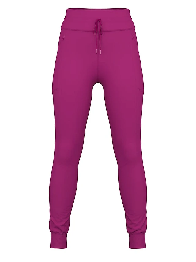 [Margesherwood ] / ☆ JERSEY BANDING JOGGER PANTS / pink PINK Relay Knit Jogger Pants | Arden Fair