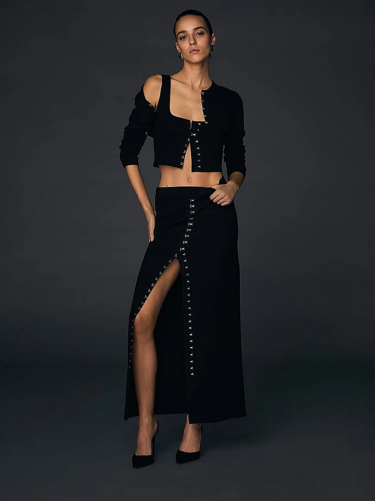 VS Atelier Victoria's Secret X Altuzarra Fine-Knit Hook & Eye Tank