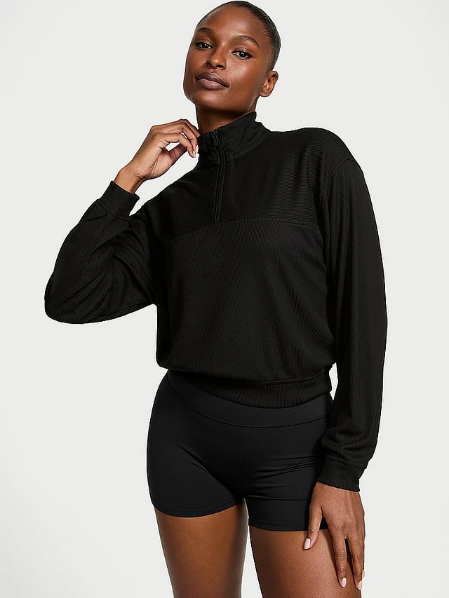 VSX Featherweight Ribbed Knit Half-Zip | Arden Fair