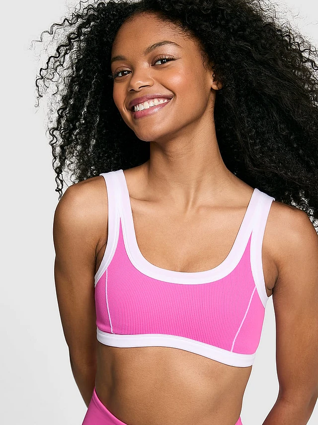 PINK The Wave Soft Seamless Contour Sports Bra at CoolSprings