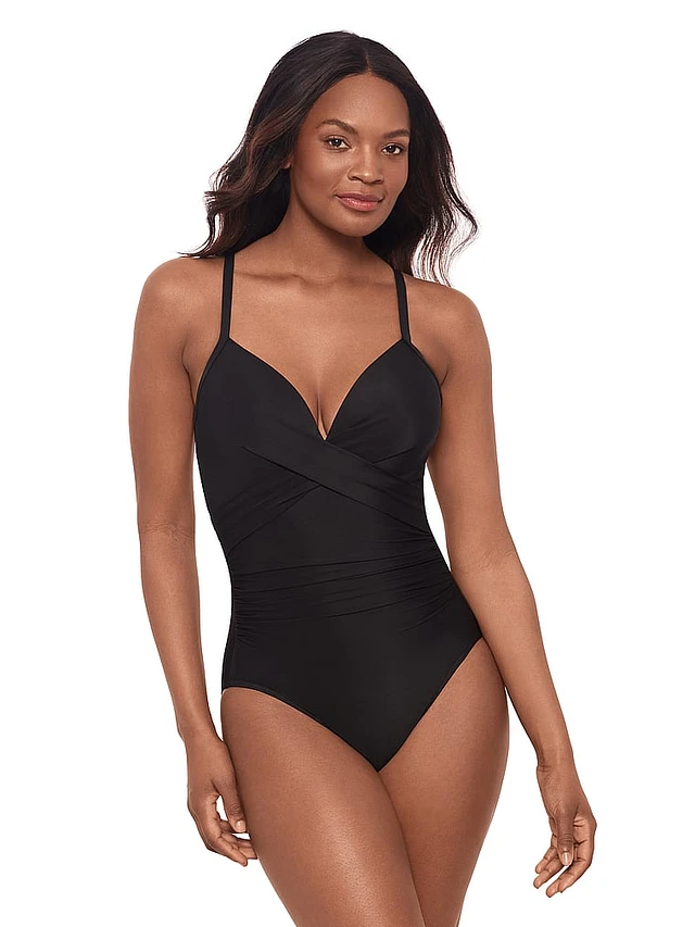 Damson Madder Lilibet One-Piece Swimsuit | The Summit