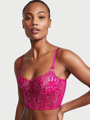 longline lace bra top