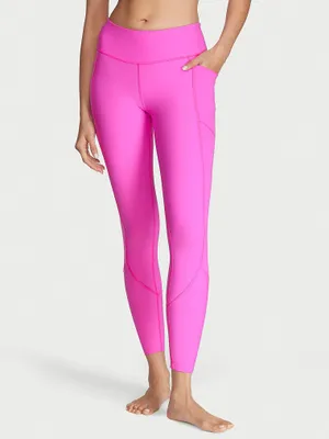 Pink and outlet purple company leggings