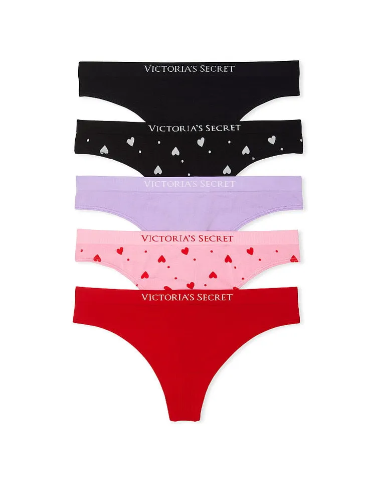 Seamless 5Pack Seamless Thong Panties The Summit