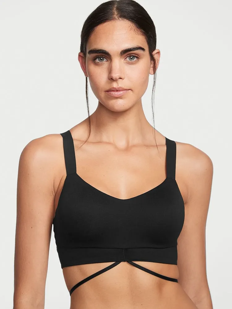 Victoria's Secret Love Cloud Strappy Ruched Sports Bra | Westland Mall