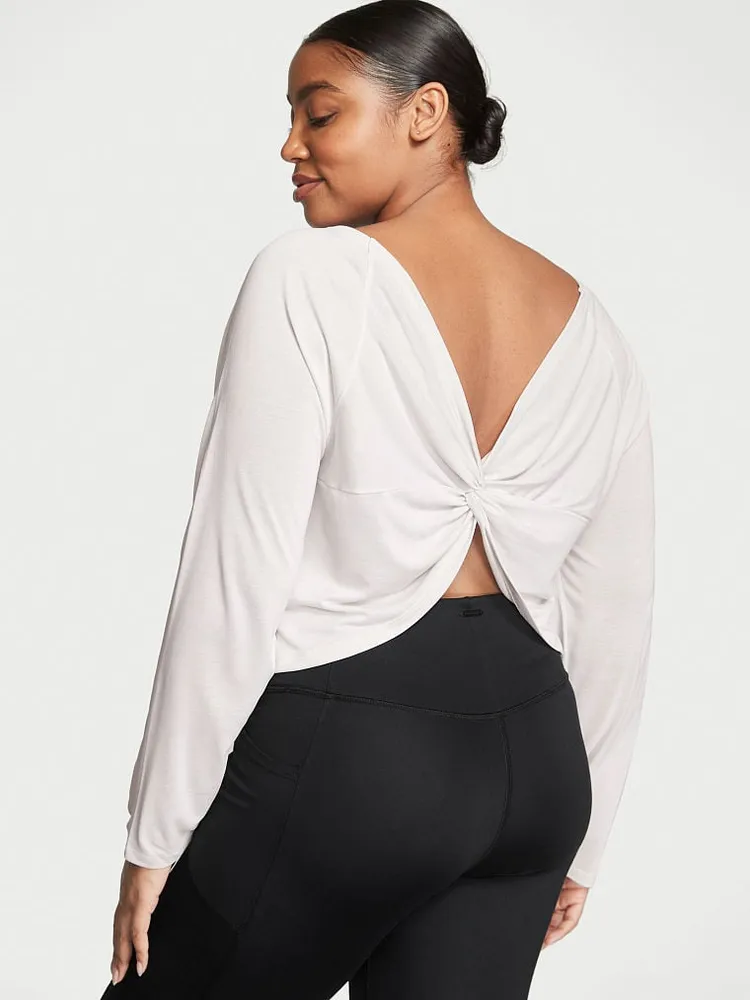 Vs Sandwashed Jersey Twist-Back Top | Mall of America®