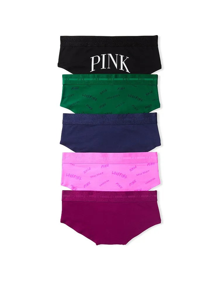 PINK 5Pack Logo Hipster Panty Mall of America®
