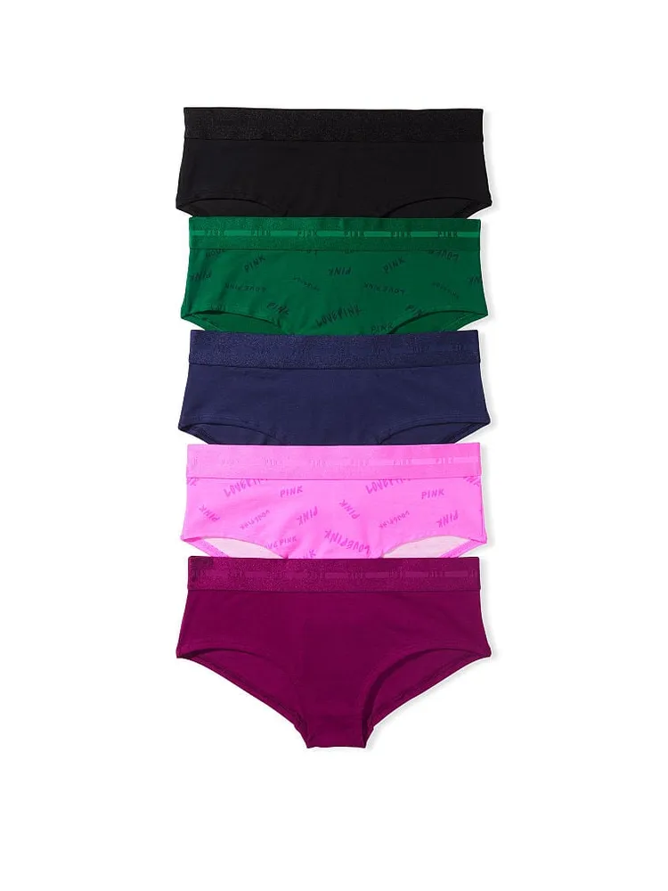 PINK 5Pack Logo Hipster Panty Mall of America®