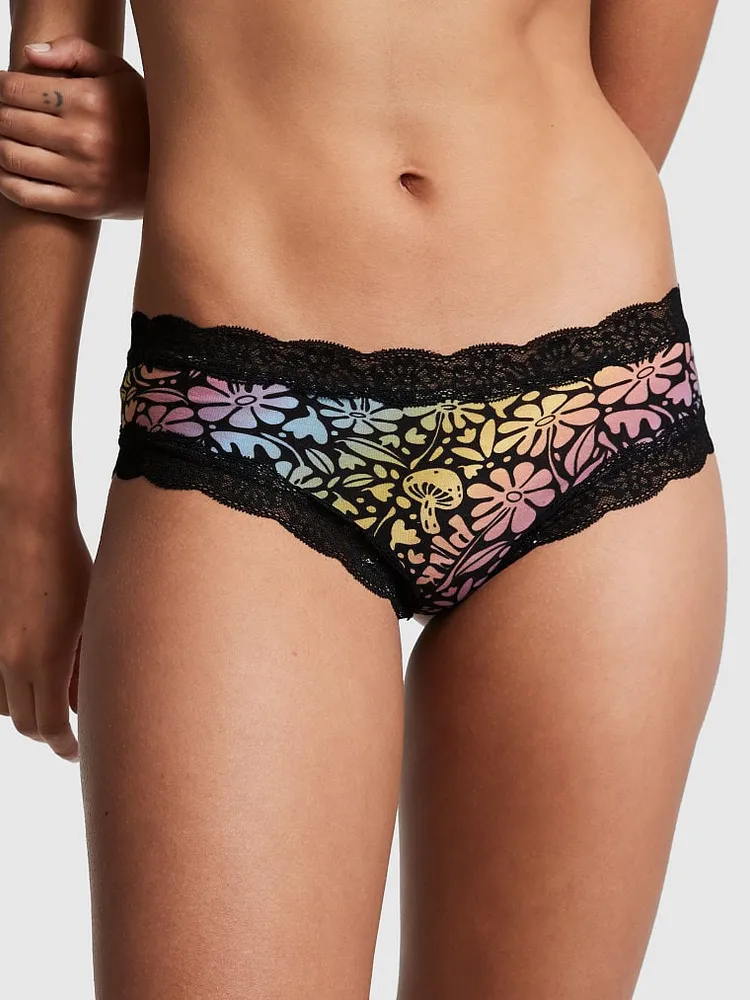 Lace trim panties discount