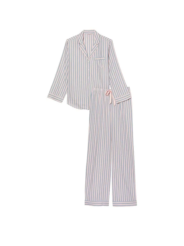 Victoria's secret shimmer flannel long pj set 2025