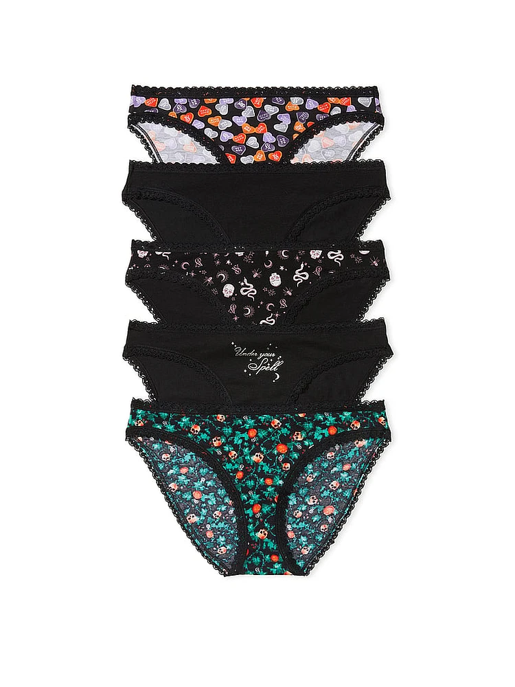 Victoria's Secret 7Pack Stretch Cotton French Bikini Panties Brazos Mall