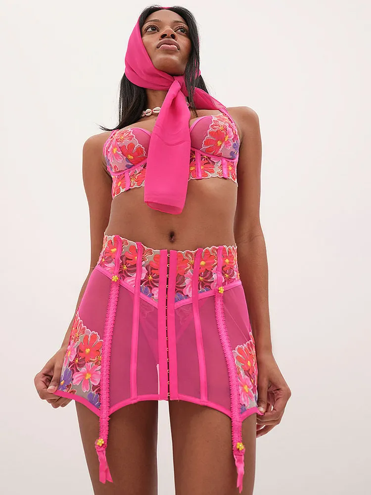 Garter skirt hotsell set