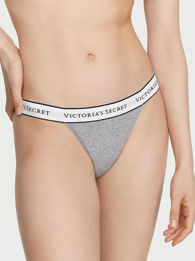 Victoria s Secret Logo Cotton Tanga Panty Mall of America