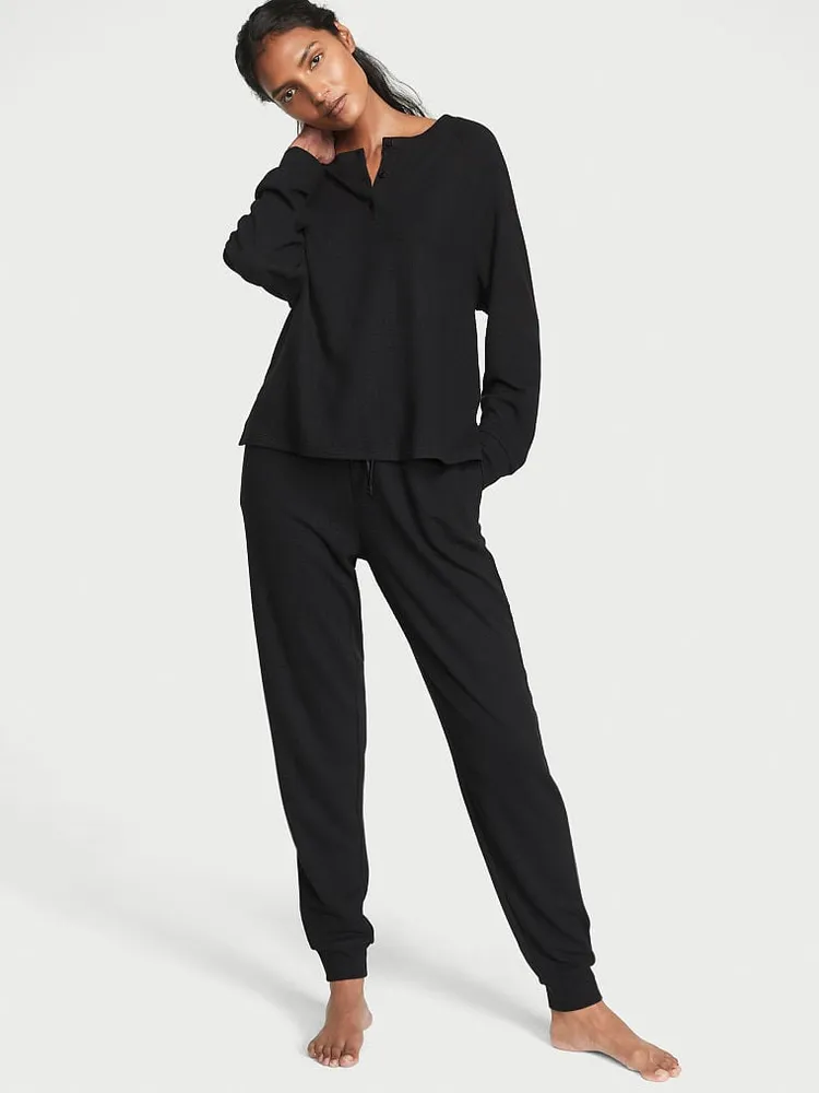 Waffle jogger on sale set