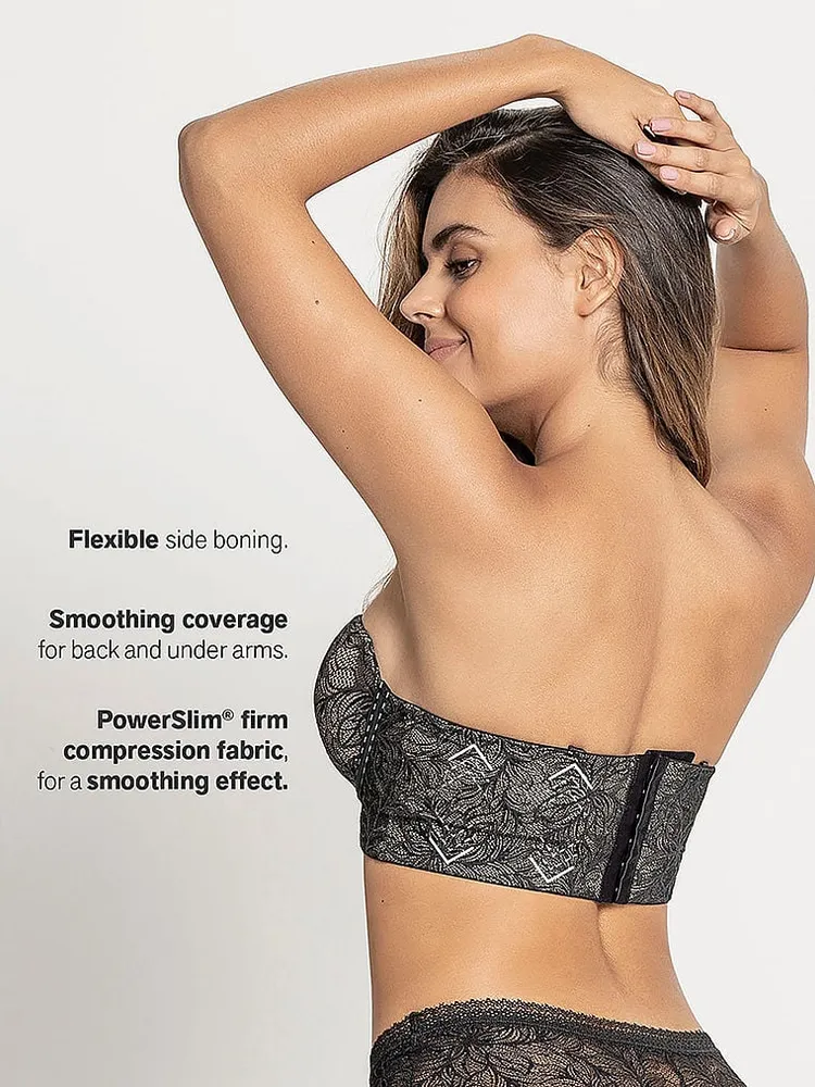 Leonisa Shapewear Strapless Contouring Lace Longline Bra | Mall of America®