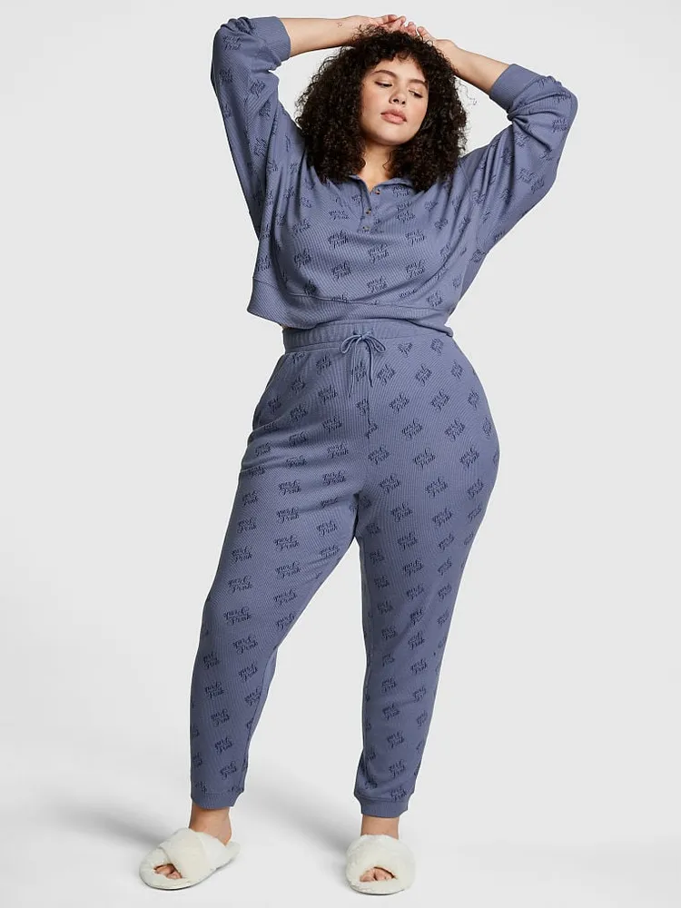 Pink cozy sleep hotsell jogger