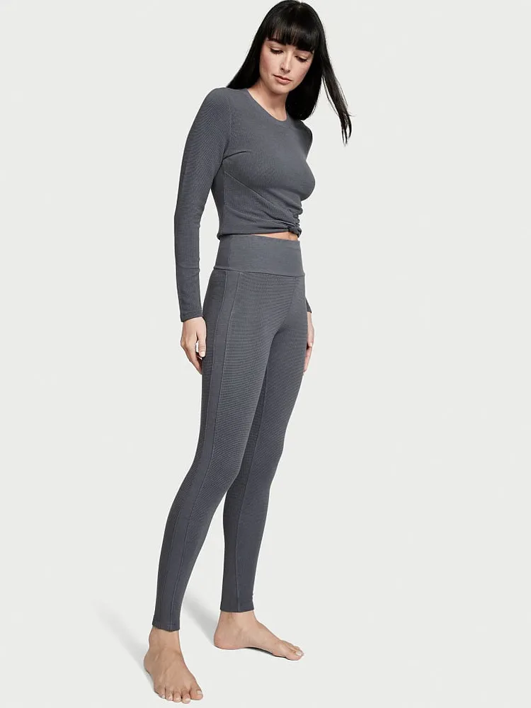 Thermal knit leggings hotsell