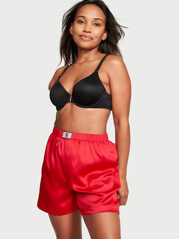 Victoria secret satin shorts sales