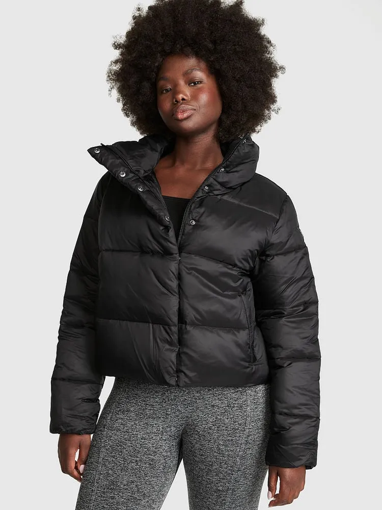 Limited edition velour puffer clearance
