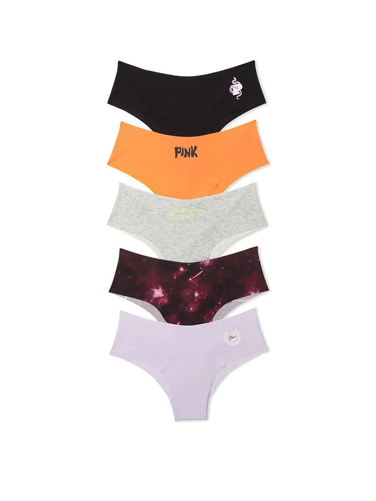 Pink 5 Pack No Show Cheekster Panty CoolSprings Galleria