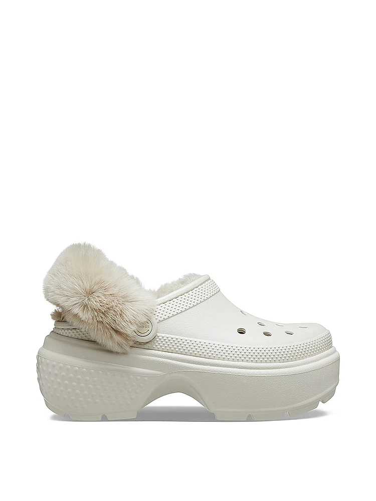 Corduroy hot sale lined crocs