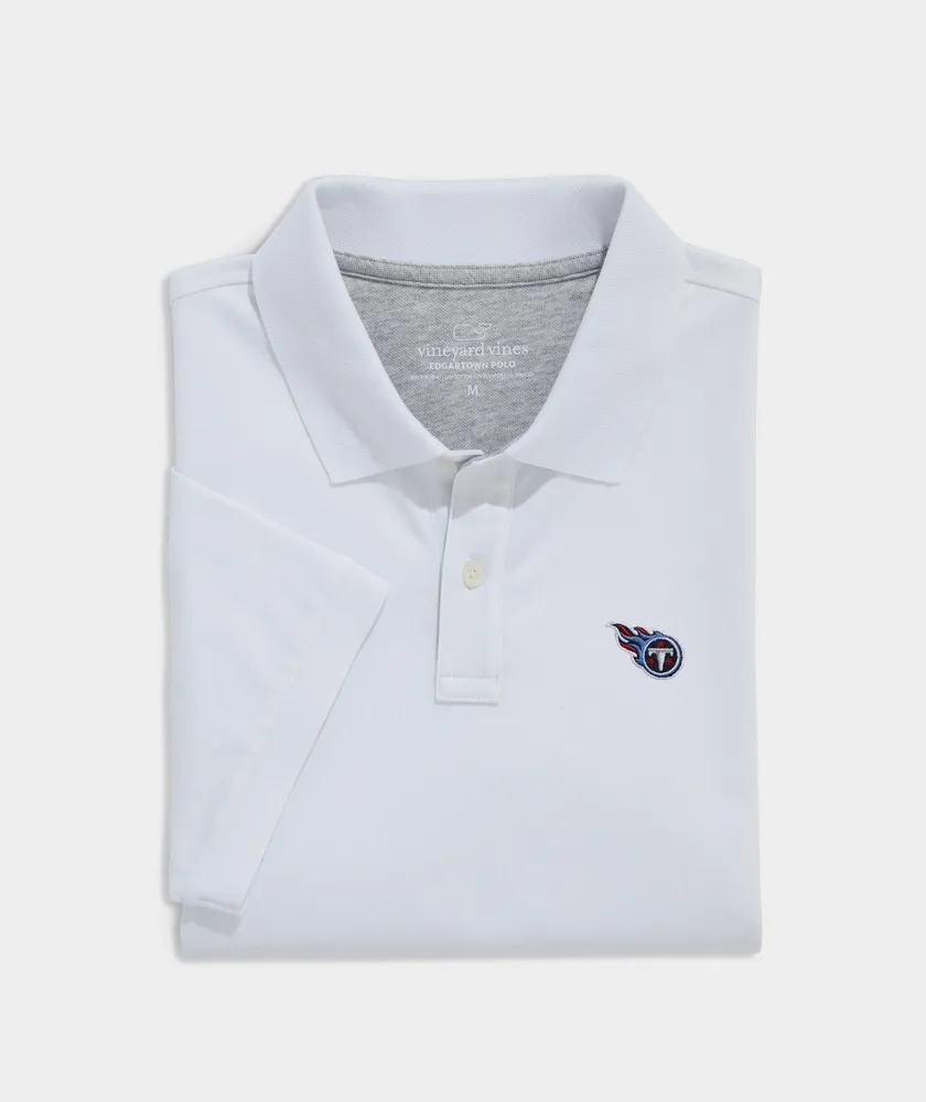 Vineyard Vines Tennessee Titans Edgartown Pique Polo The Summit