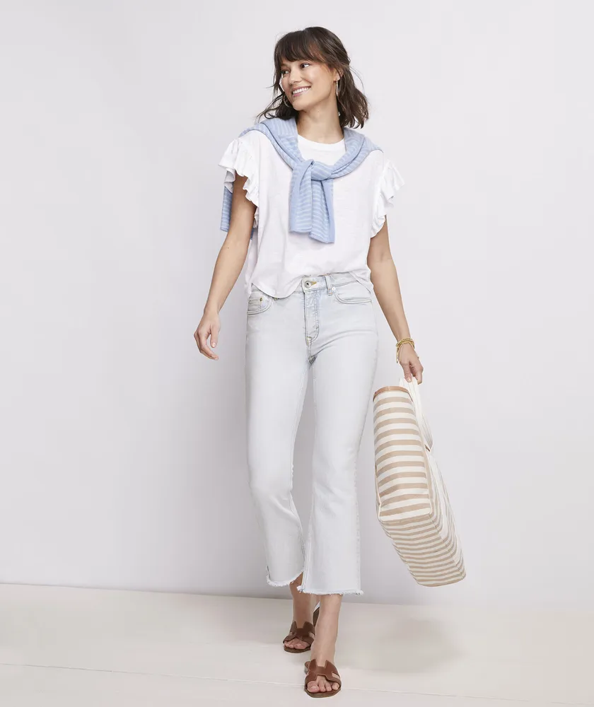 Indigo flared deals jamie jeans