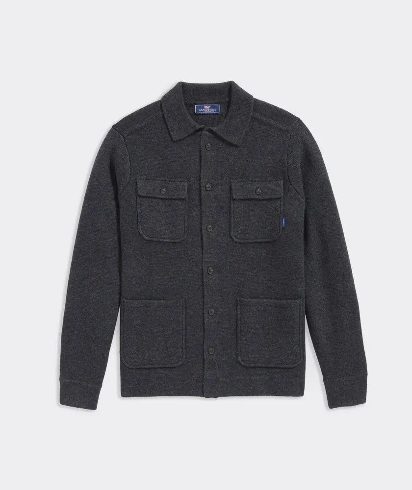 Vineyard Vines Merino Sweater Shirt Jacket The Summit at Fritz Farm