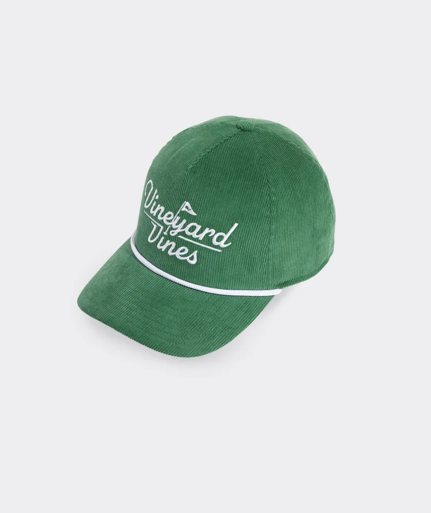 Corduroy golf sale hat