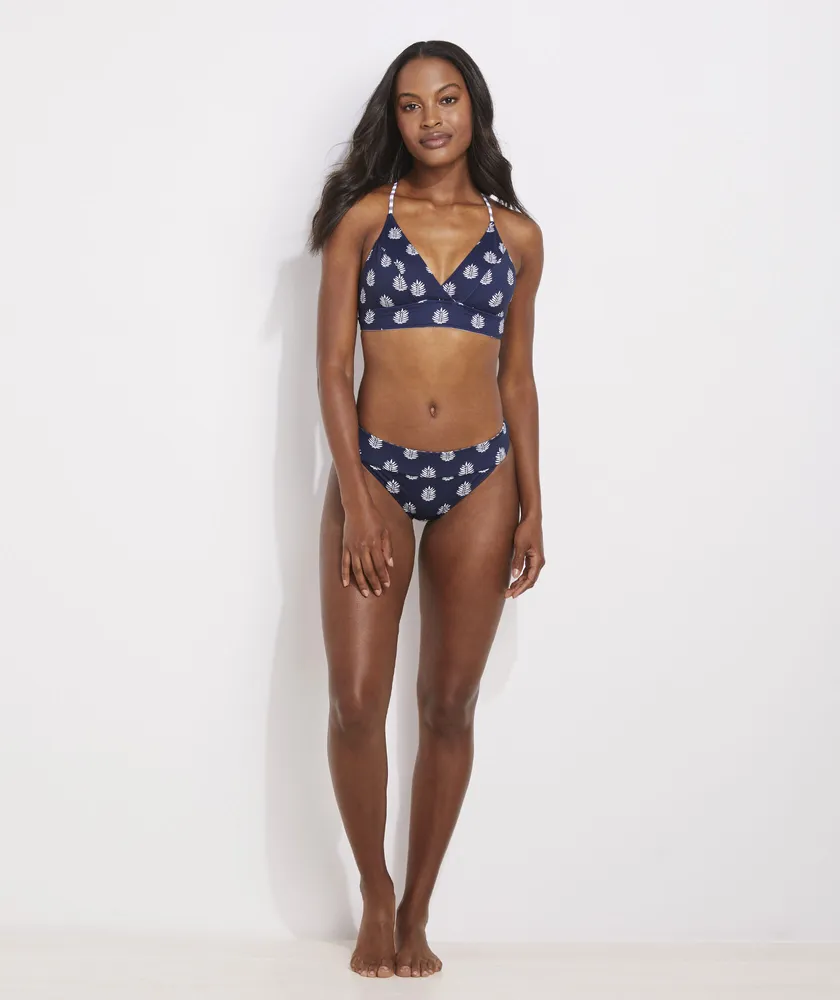 Vineyard Vines Palm Leaf Reversible Bikini Bottom The Summit at