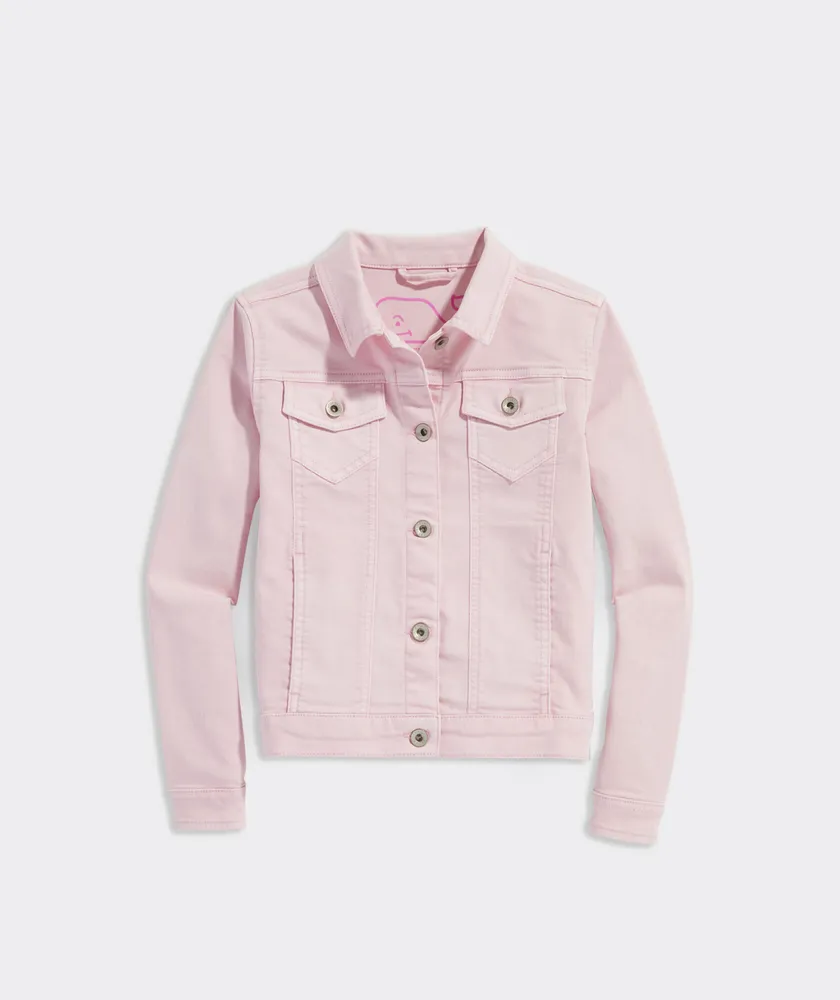 Vineyard Vines Girls Colored Denim Jacket The Summit at Fritz Farm