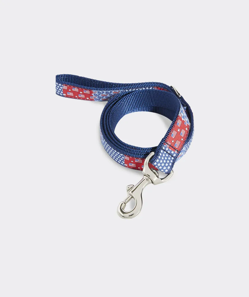Vineyard Vines Americana Patchwork Dog Leash The Summit at Fritz