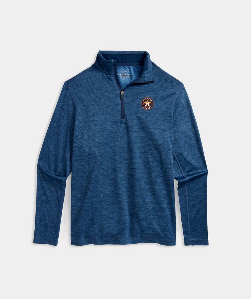 Vineyard Vines Houston Astros Sankaty Quarter Zip The Summit at
