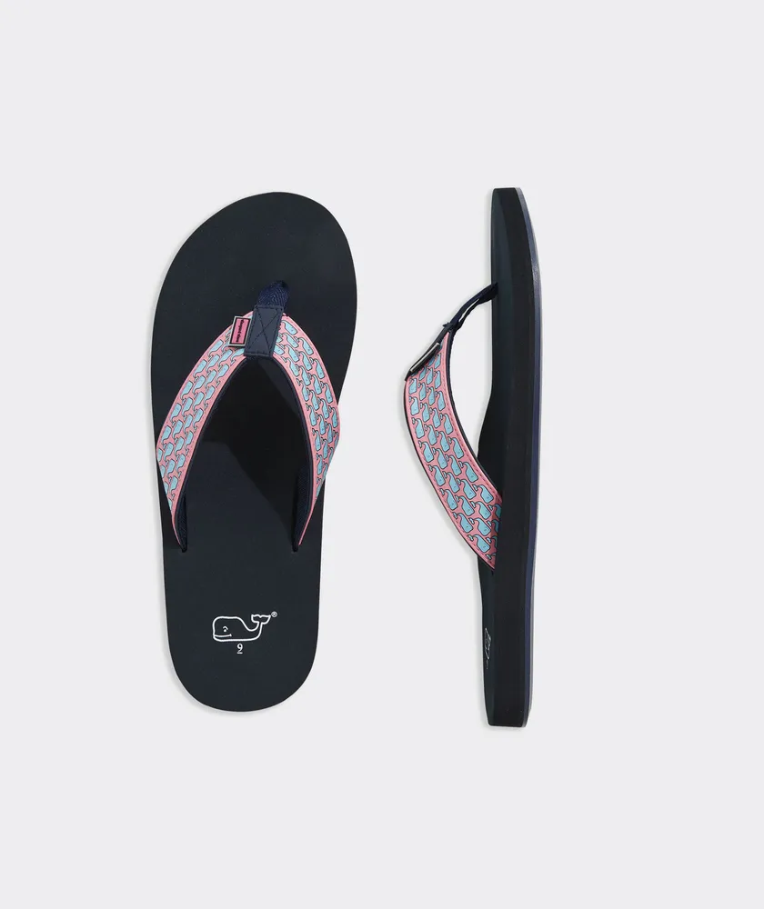 Vineyard Vines Classic Whale Foam Flip Flop The Summit at Fritz Farm