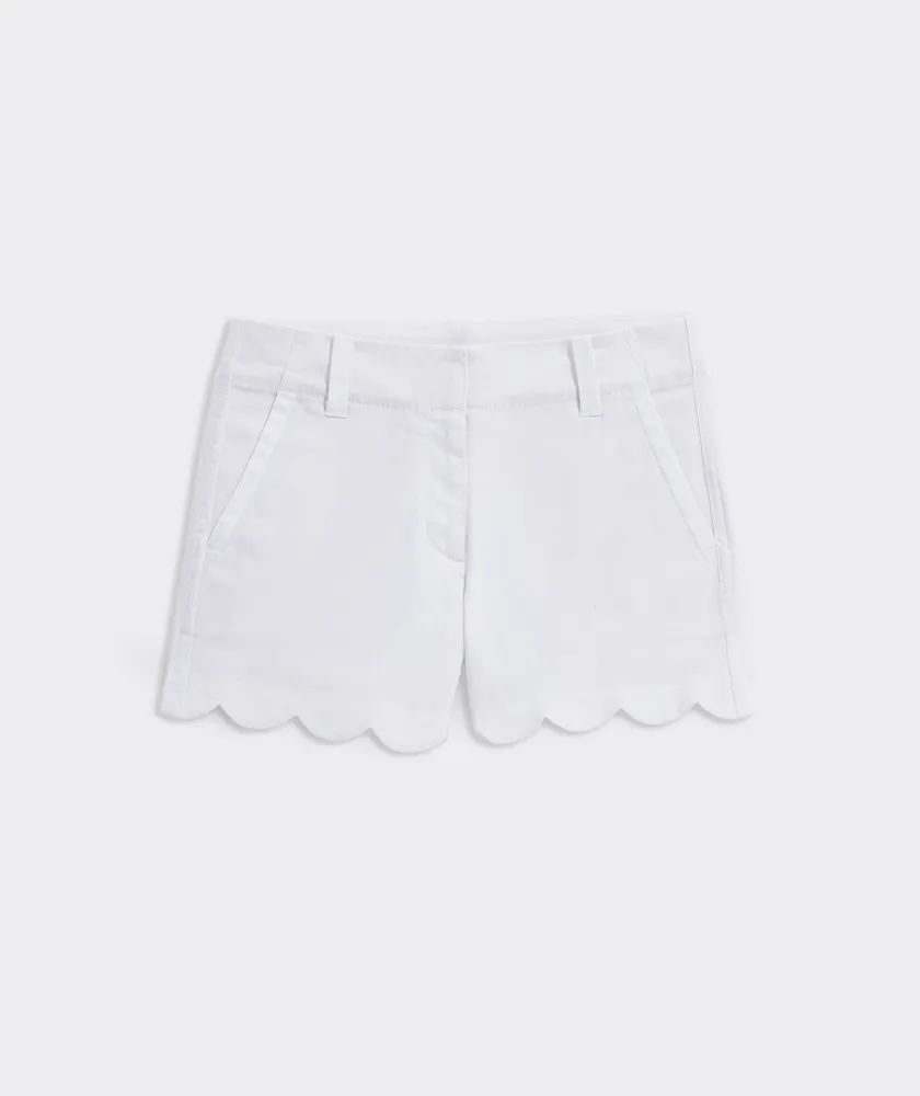 Vineyard Vines Girls Scalloped Every Day Shorts The Summit at
