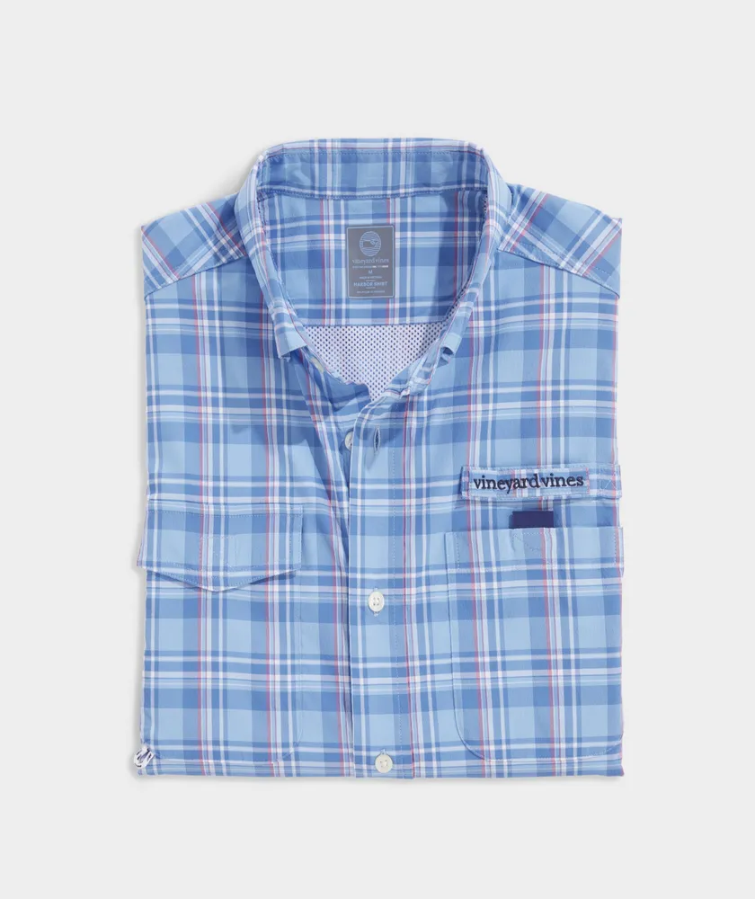 Vineyard Vines Harbor Performance Plaid Shirt The Summit at