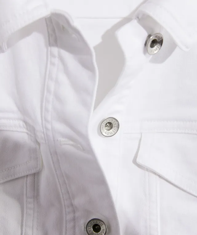 Vineyard Vines White Jean Jacket The Summit at Fritz Farm