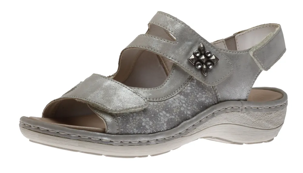 Remonte Orion Silver Slingback Sandal Bramalea City Centre