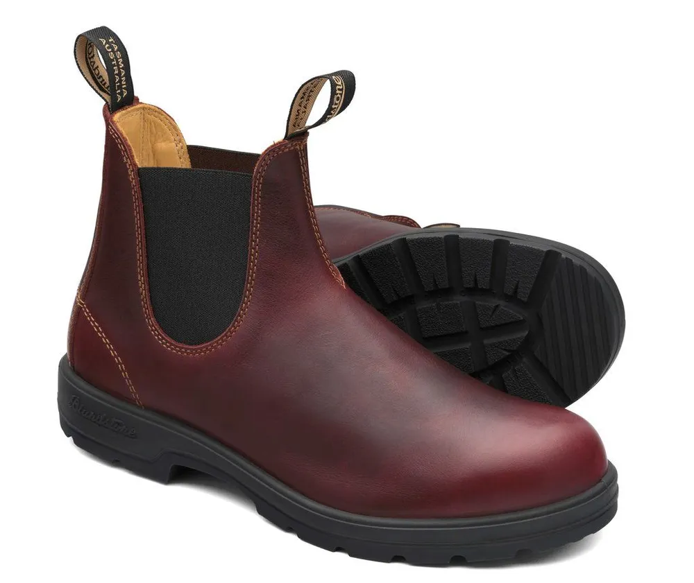 Blundstone walking on a cloud top