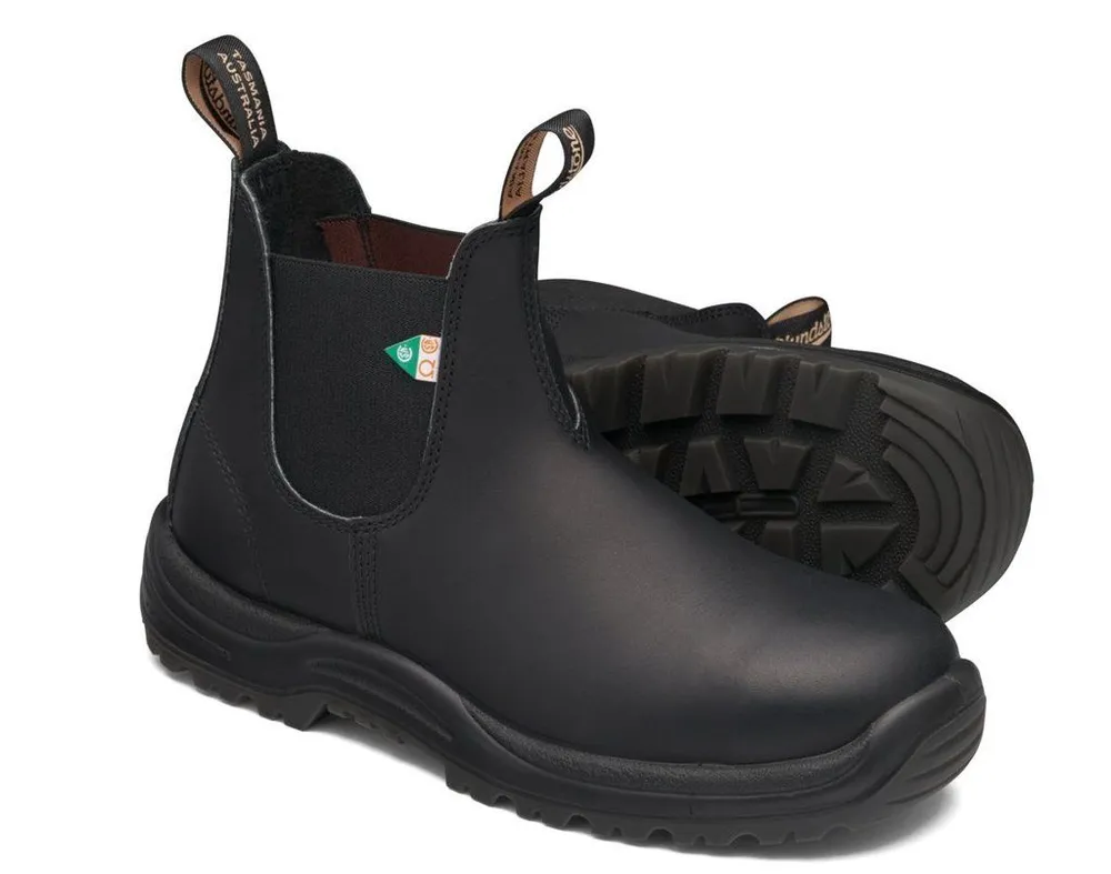 Blundstone walking on a cloud top
