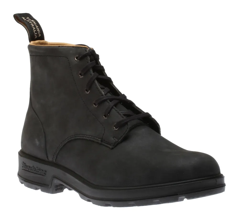 Blundstone 1936 Original Lace Up Rustic Black Boot Bramalea