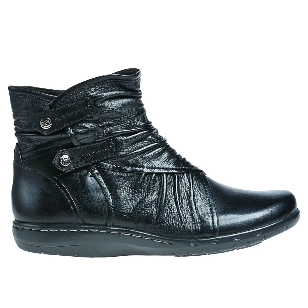 Cobb Hill Penfield Pandora Black Ankle Boot Bramalea City Centre