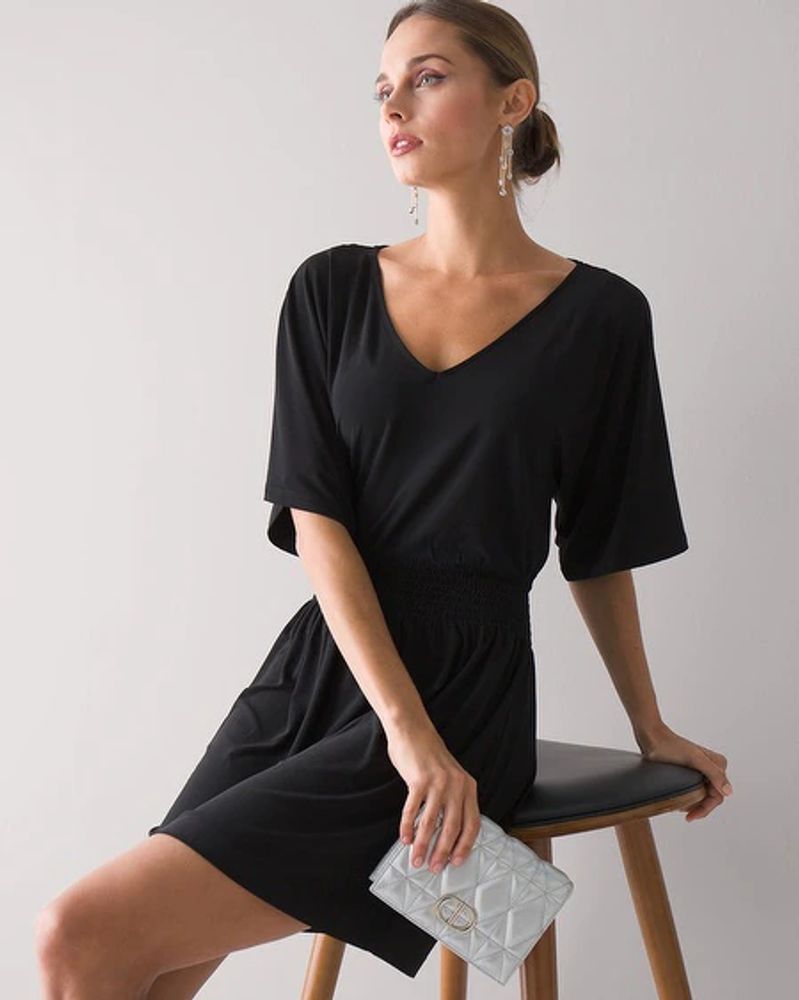 Short sleeve shop kimono dress