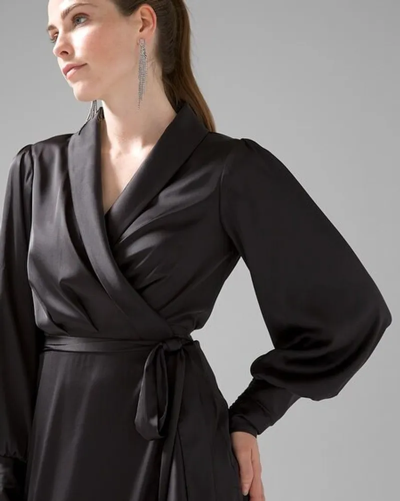 White house black clearance market wrap dress