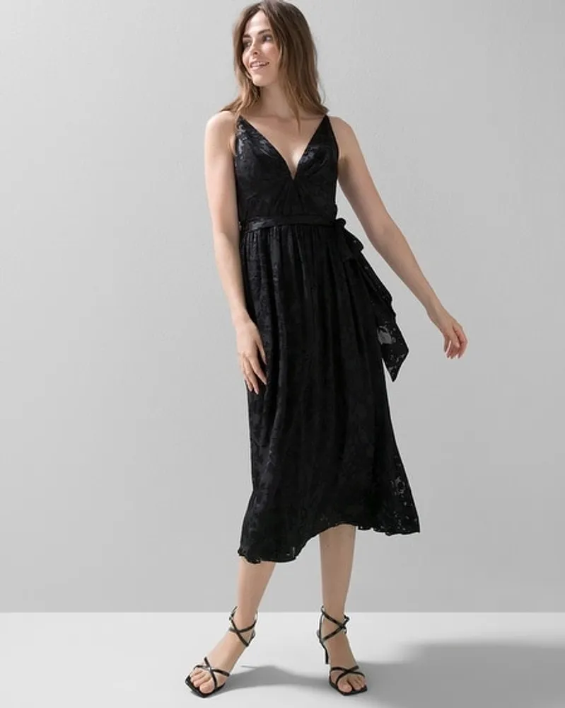 White house black outlet market velvet dress