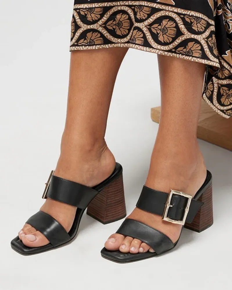 Bamboo heel online sandals